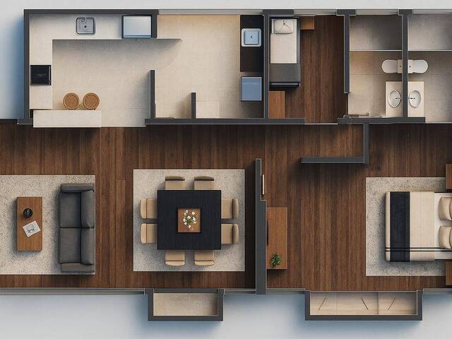 #606 - Apartamento para Venda em Cuiabá - MT